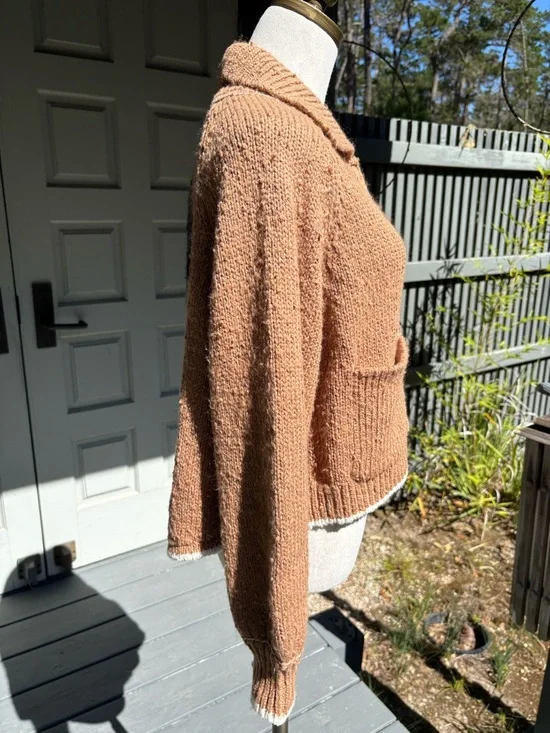 Anthropologie The Jesse Dog Icon Cardigan Sweater by Pilcro Dachshund - Picture 4 of 6